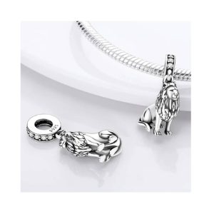 Charm Pandora Leon Rey De La Selva  Plata S925 Original