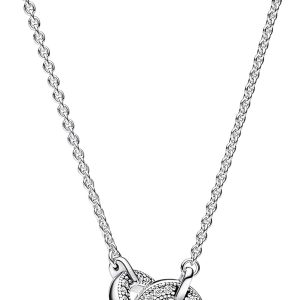 Collar Cadena Pandora Signature Infinito Brillante Original