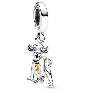 Charm Pandora Simba Rey Leon 100 Aniversario Disney En Plata Original