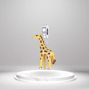 Charm Pandora Jirafa Animal Plata S925 Original
