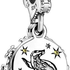 Charm Pandora Harry Potter Escudo Hufflepuff Plata S925 Original