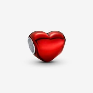 Charm Pandora Corazón Rojo Love Amor Plata S925 Original