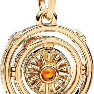 Charm Pandora Game Of Thrones Astrolabio Intro Oro Dorado Shine Original