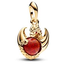Charm Pandora Dragon De Fuego Juego De Tronos Oro Shine Original