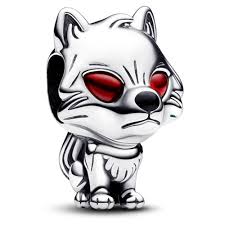 Charm Pandora Lobo Huargo Fantasma Juego De Tronos Plata S925 Original