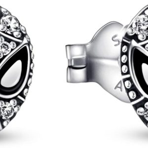 Aretes Pendientes Pandora Spider Man De Marvel En Plata Original