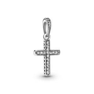 Charm Pandora Cruz Rosa Infinito Fabricado En Plata S925 Original
