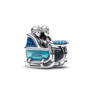 Charm Pandora Frozen Trineo Elsa & Ana Disney Land Plata S925 Original