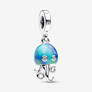 Charm Pandora Medusa Oceano Mar Plata S925 Original