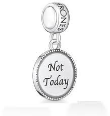 Charm Pandora Dios De La Muerte Not Today Game Of Thrones Tronos Juego De Tronos Original