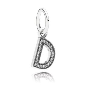 Charm Pandora Letra D Colgante Alfabeto Plata S925 Original