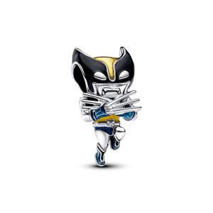 Charm Pandora Guepardo Wolverine de Marvel Plata S925 Original