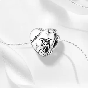 Charm Pandora Graduación Gorro Grado Plata S925 Original