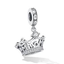 Charm Pandora Corona Reina Mamá Madre Plata S925 Original