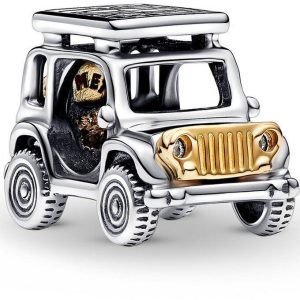 Charm Pandora Carro Automóvil Vehículo Viaje Viajar Plata S925 Original