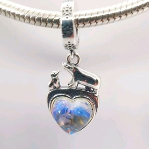 Charm Pandora Osos Corazón Siempre A Tu Lado Familia Madre Plata S925 Original