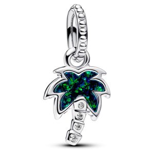 Charm Pandora Palmera Opalescente Plata S925 Original