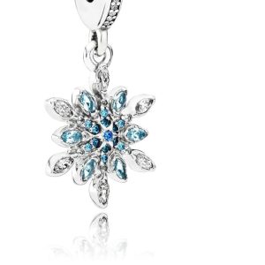 Charm Pandora Copo De Nieve Estrella Invierno Brillante Plata S925 Original