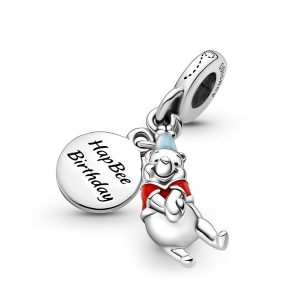 Charm Pandora Winnie Pooh Pastel De Cumpleaños De Disney Original