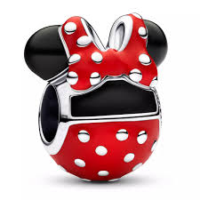 Charm Pandora Minnie Mouse Icono de Disney en Plata S925 Original