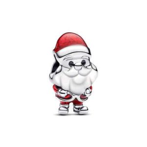 Charm Pandora Papa Noel Santa Claus Navidad Plata S925 Original