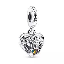 Charm Pandora Jack Y Sally El Extraño Mundo De Jack Disney Plata S925
