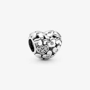 Charm Pandora Corazón Rojo Latidos De Amor Plata S925 Original