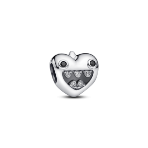 Charm Pandora Corazón Pequeños Monstros En Plata S925 Original