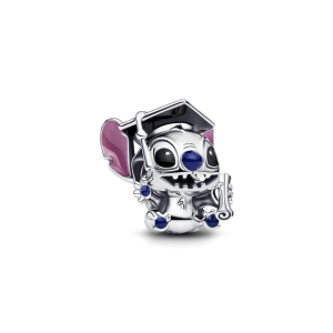 Charm Pandora Stich De Disney Graduación Grado Promoción 2025 Plata S925 Original