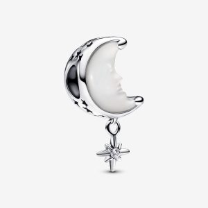 Charm Pandora Luna Y Estrella Polar Plata S925 Original