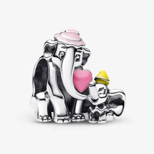 Charm Pandora Dumbo Mamá Madre Plata S925 Original