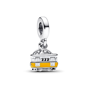 Charm Pandora Tranvía Lisboa Portugal Plata Original