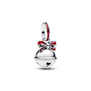 Charm Pandora Campana De Navidad Plata S925 Original