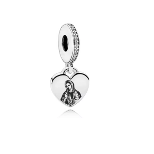 Charm Pandora Virgen De Guadalupe Colgante Fe Religioso Original