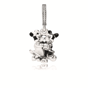 Charm Pandora Minnie Mickey Mouse Bailando Amor Disney Parks