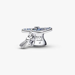 Charm Pandora Graduación Birrete Grado Promoción Plata S925 Original