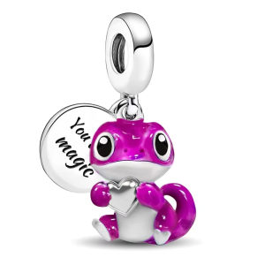 Charm Pandora  Camaleon Rosa Cambia De Color S925 Original