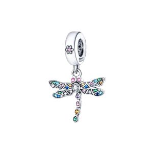 Charm Pandora Libélula Colores Plata S925 Original